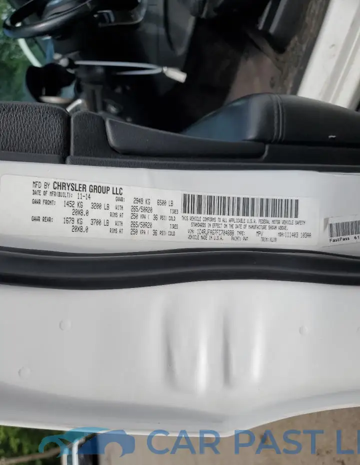 1C4RJFAG7FC704688# 13