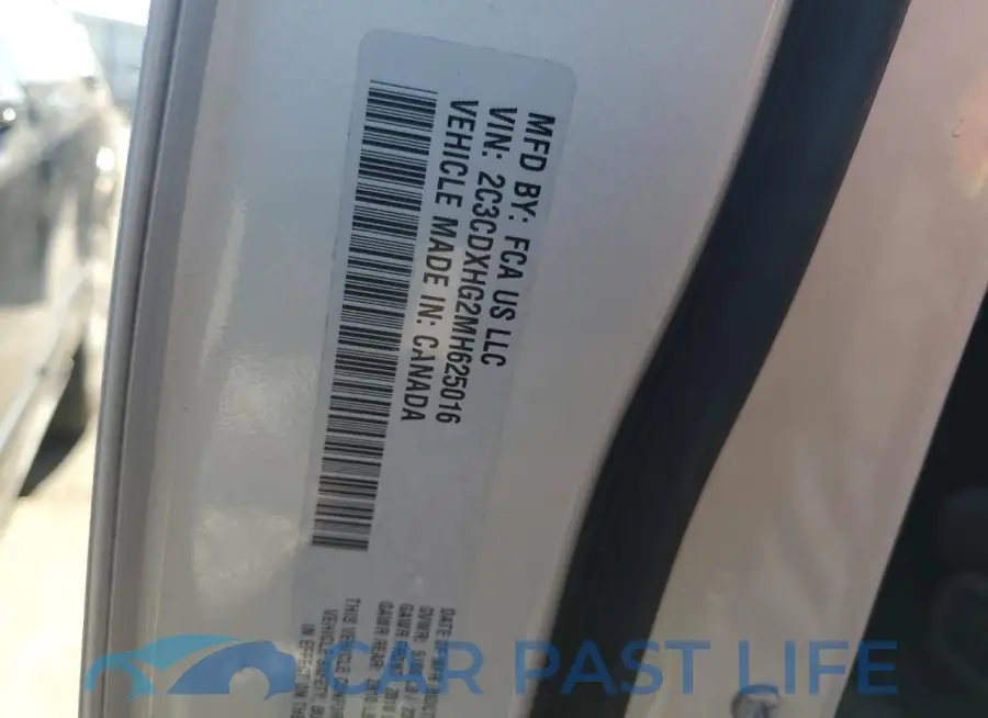 2C3CDXHG2MH625016# 12