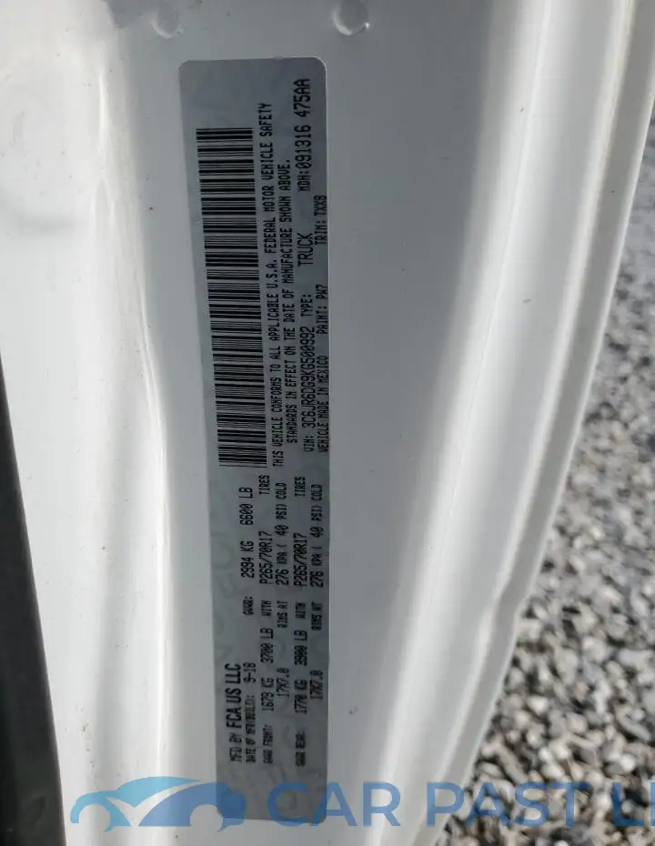 3C6JR6DG9KG500992# 12