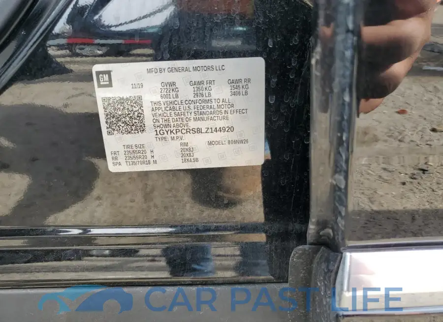 1GYKPCRS8LZ144920# 12