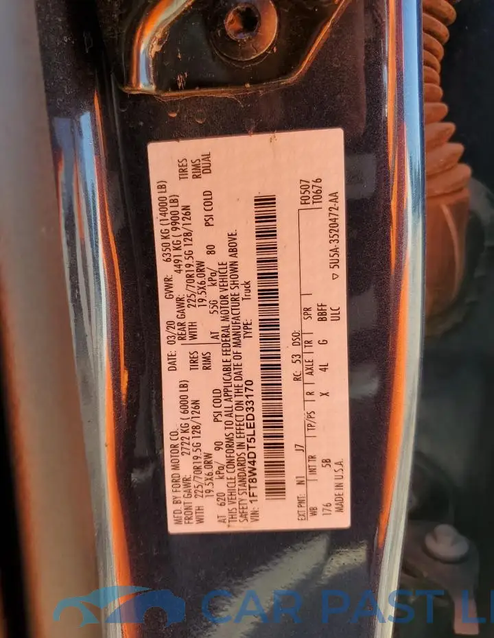 1FT8W4DT5LED33170# 12