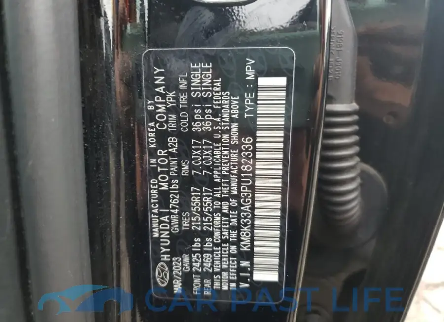 KM8K33AG3PU182336# 13