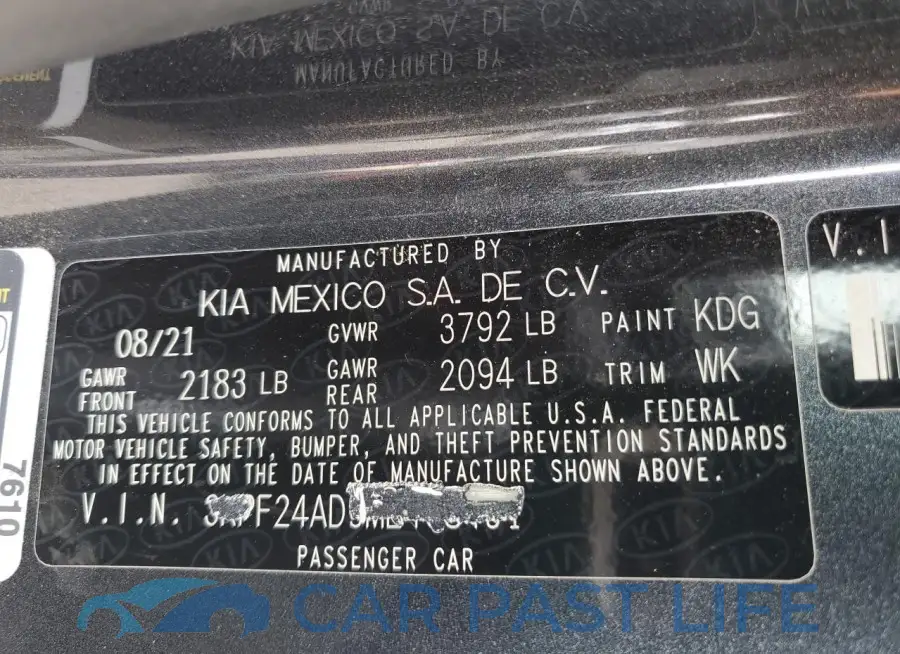 3KPF24AD9ME408491# 12