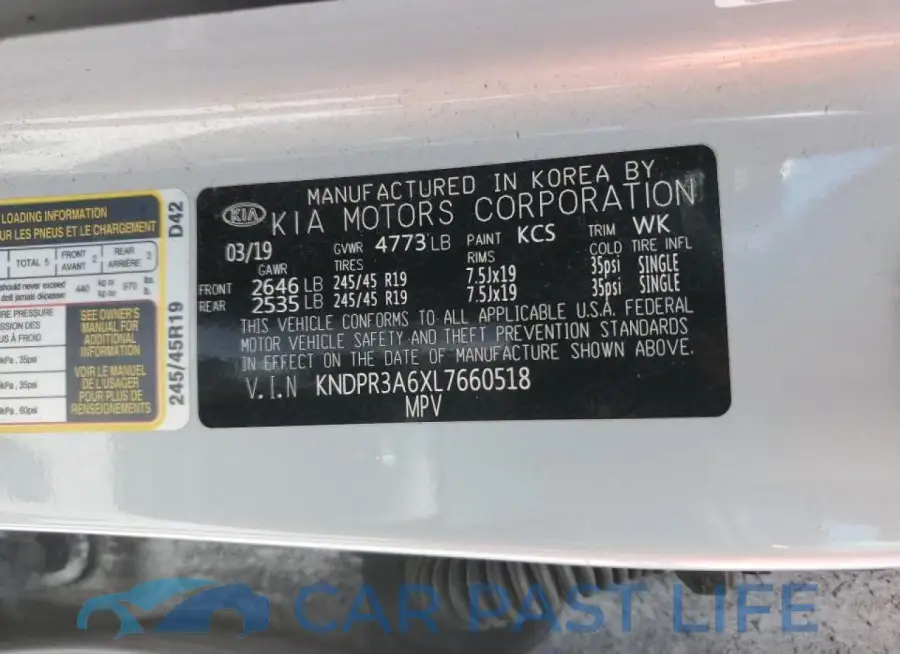 KNDPR3A6XL7660518# 13