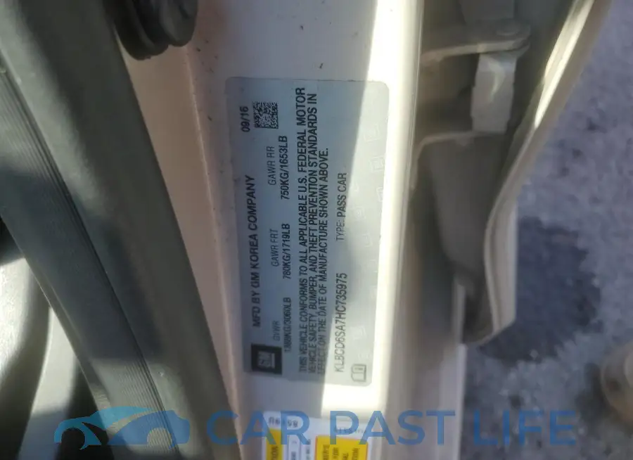 KL8CD6SA7HC735975# 12