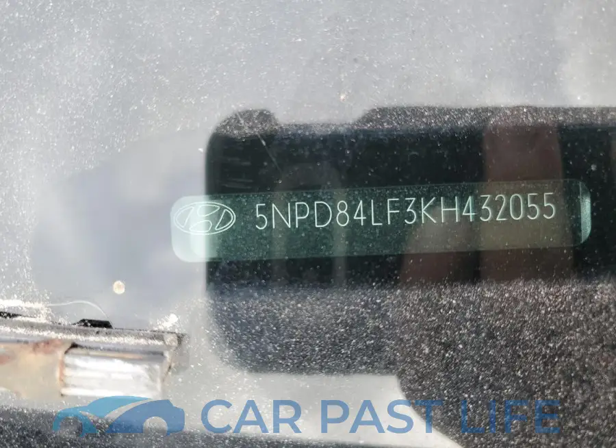 5NPD84LF3KH432055# 12
