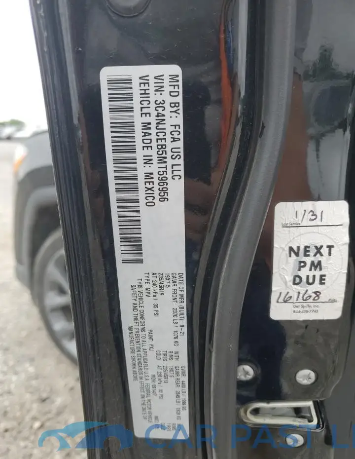 3C4NJCEB5MT596956# 13