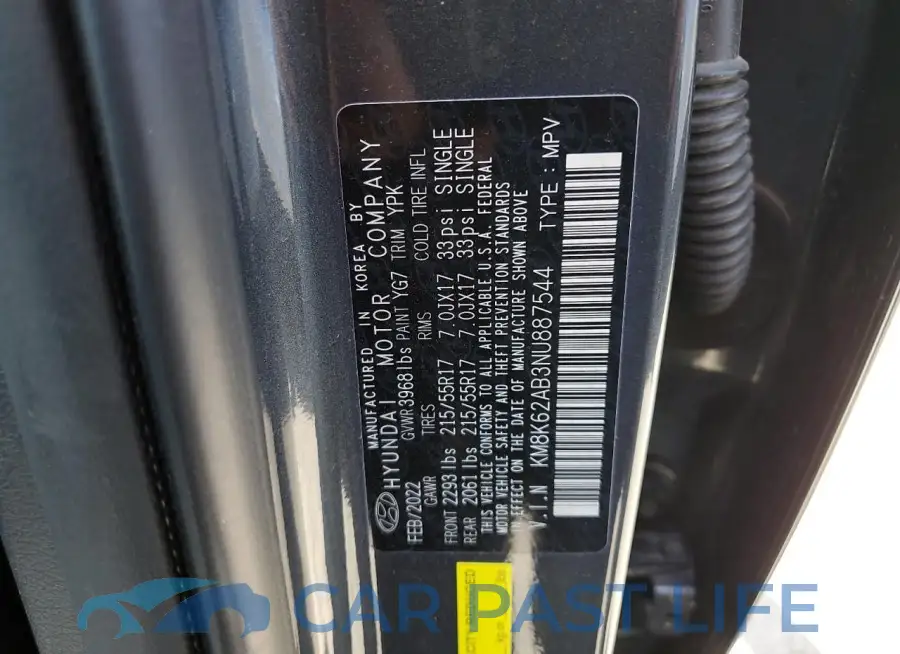 KM8K62AB3NU887544# 14