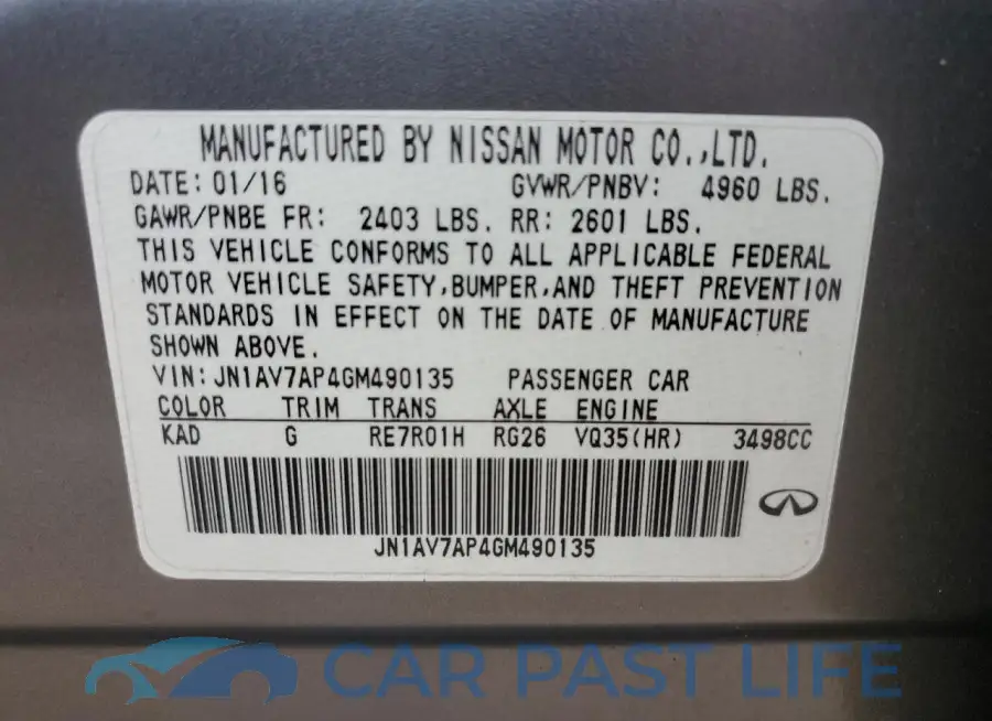 JN1AV7AP4GM490135# 12
