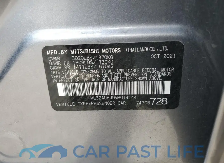 ML32AUHJ9MH014144# 12