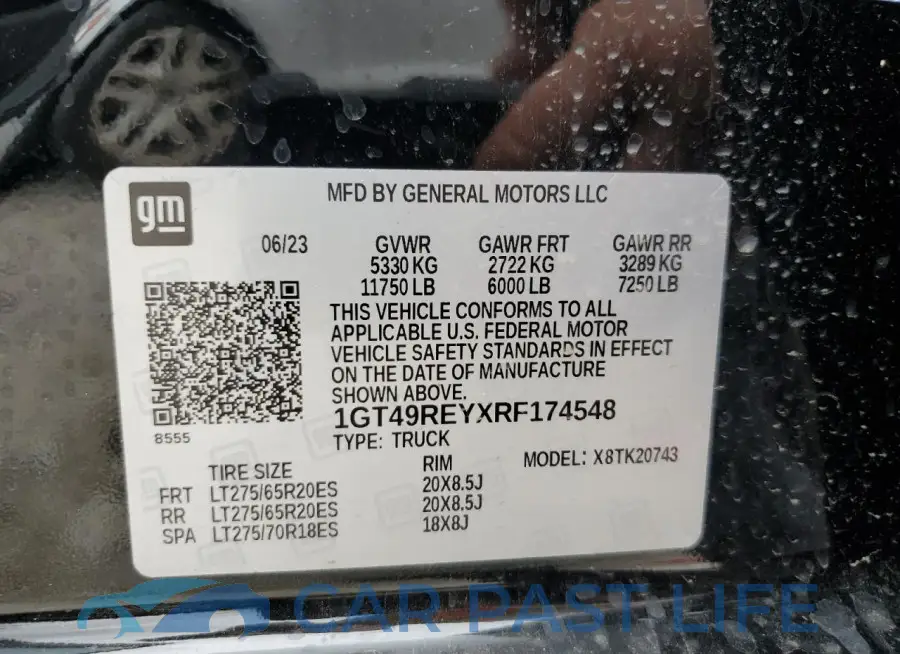 1GT49REYXRF174548# 12