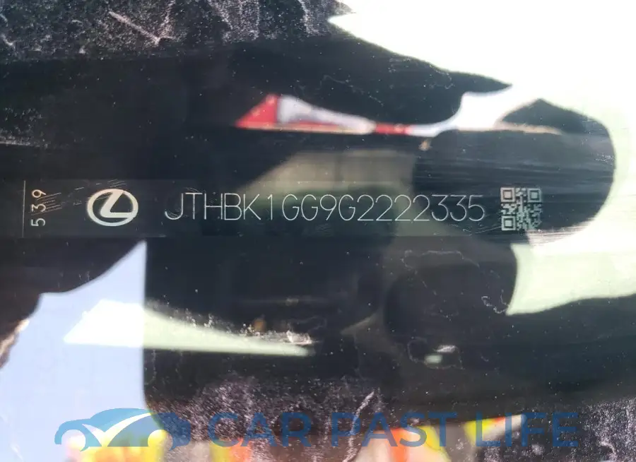 JTHBK1GG9G2222335# 12