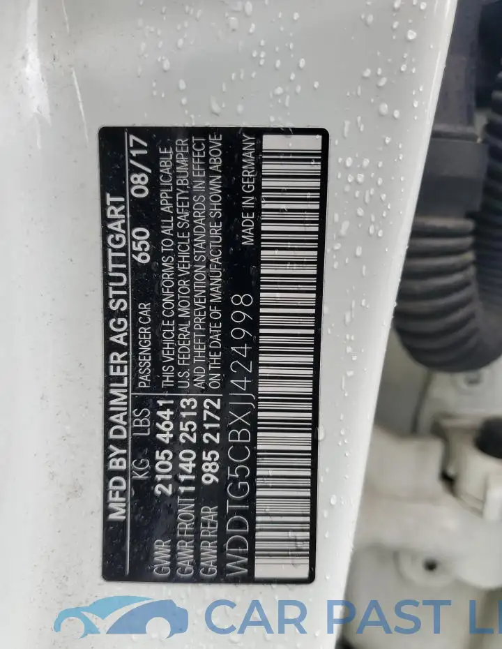 WDDTG5CBXJJ424998# 13