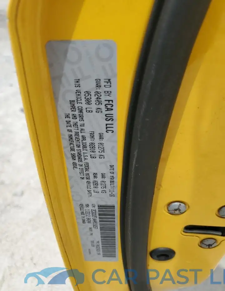2C3CDZFJ4HH518257# 12