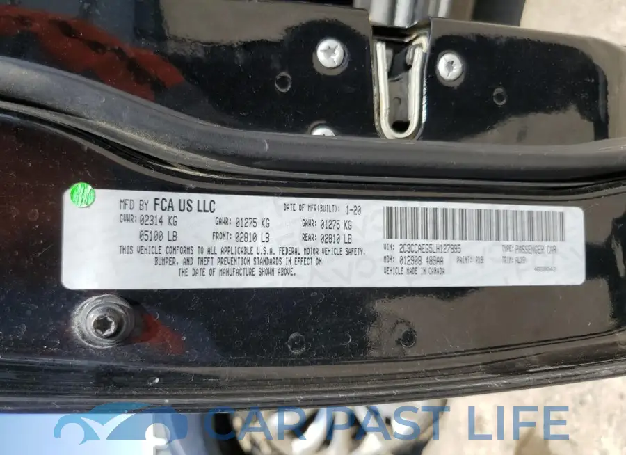 2C3CCAEG5LH127895# 12