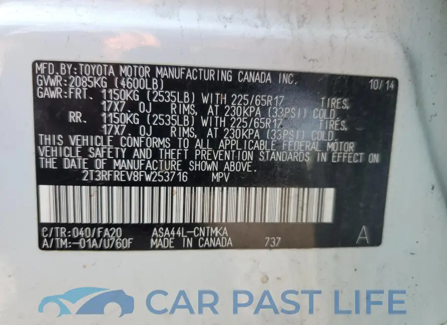 2T3RFREV8FW253716# 13