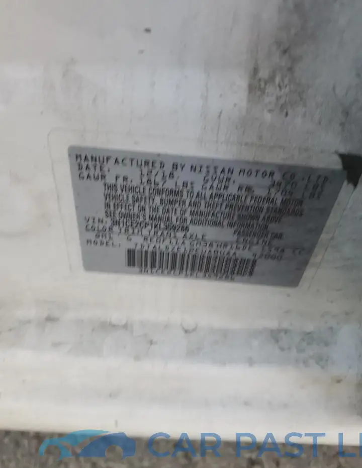 3N1CE2CP1KL359286# 12
