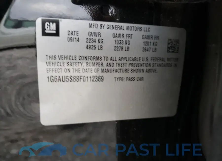 1G6AU5S88F0112369# 13