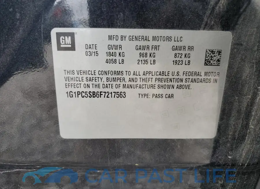 1G1PC5SB6F7217563# 12