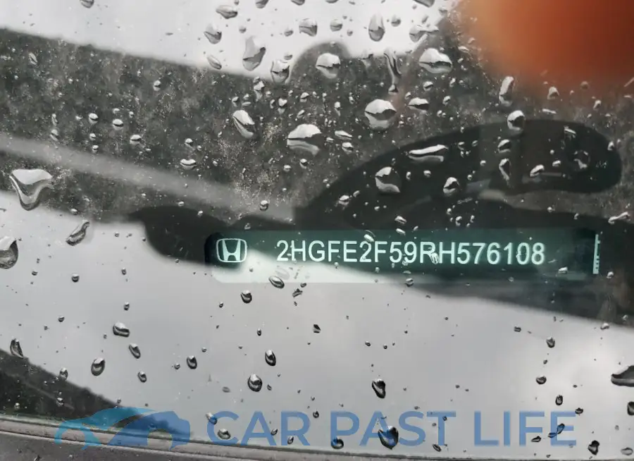 2HGFE2F59RH576108# 12