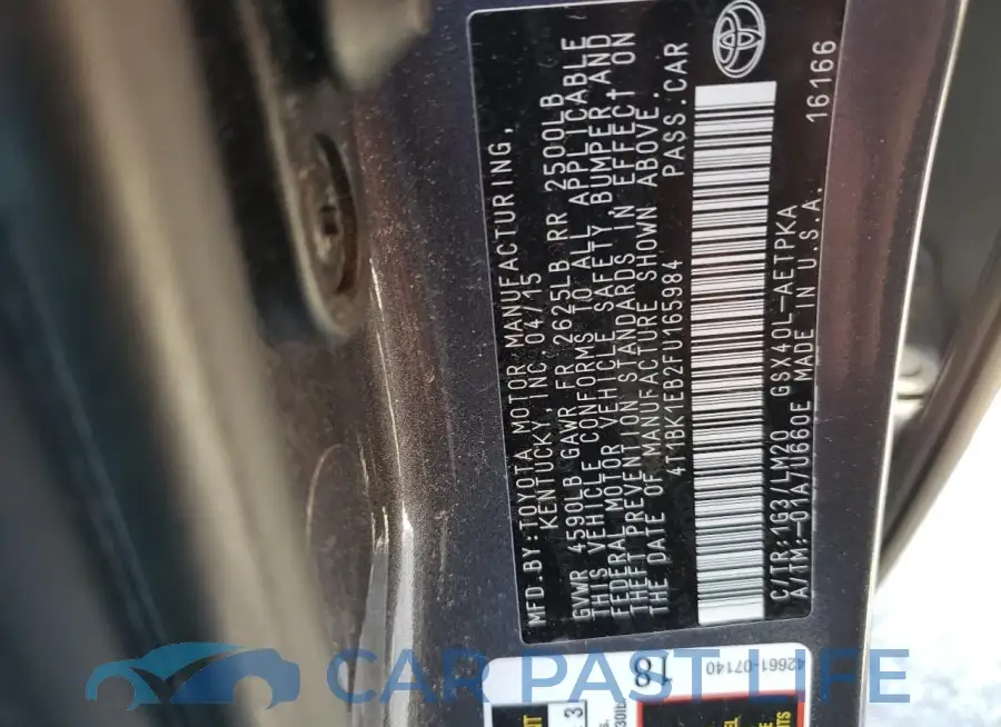 4T1BK1EB2FU165984# 12
