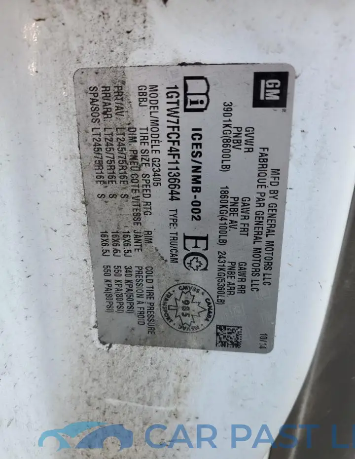 1GTW7FCF4F1136644# 14