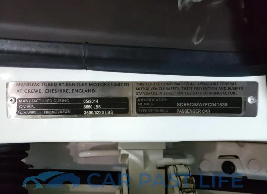 SCBEC9ZA7FC041538# 12