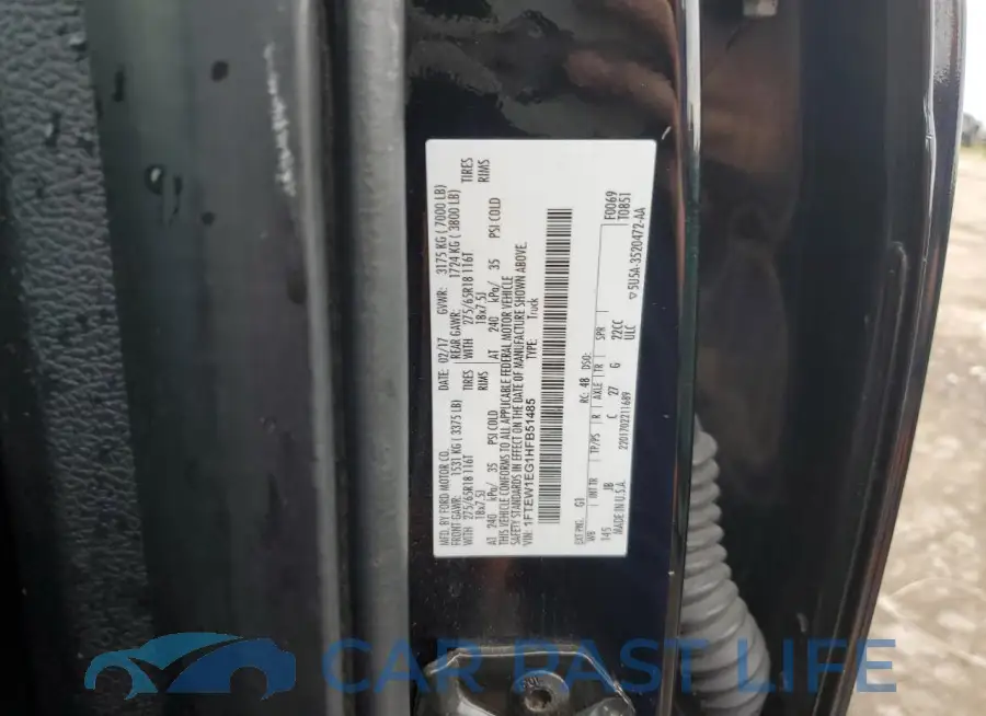 1FTEW1EG1HFB51485# 12