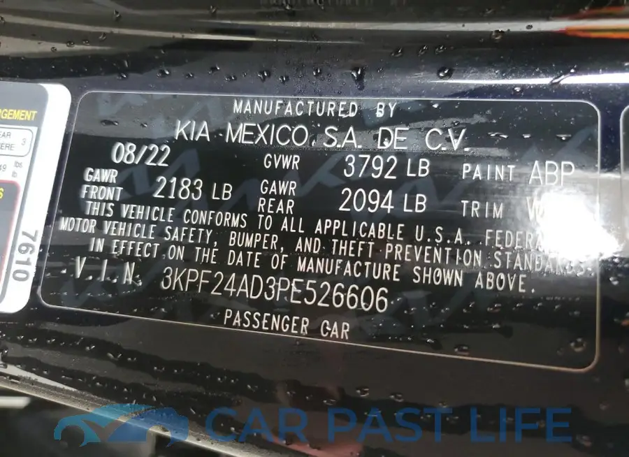 3KPF24AD3PE526606# 13