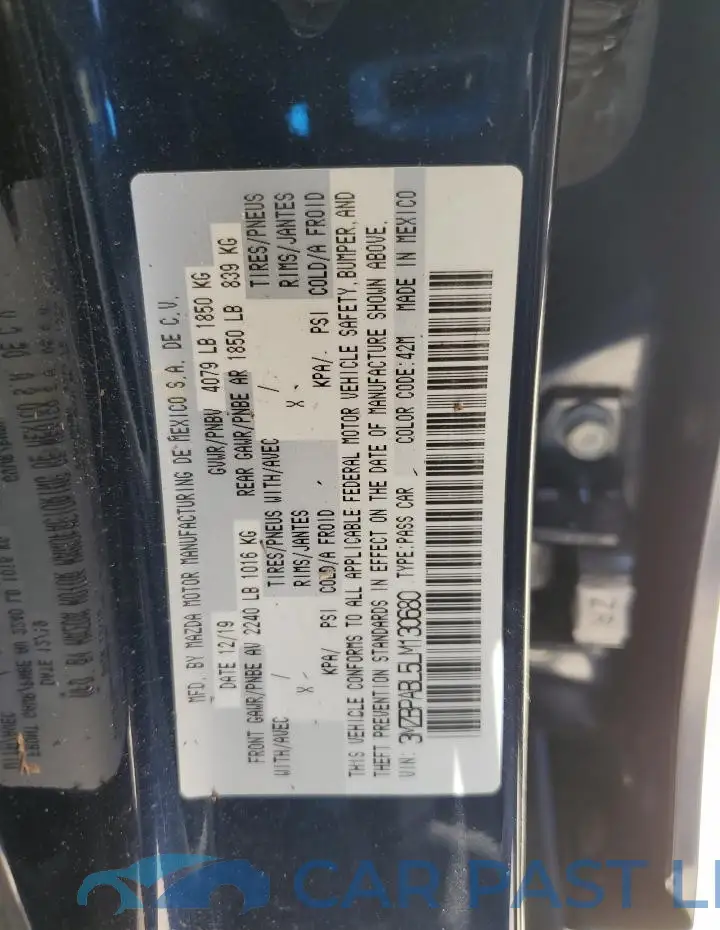 3MZBPABL5LM130680# 13