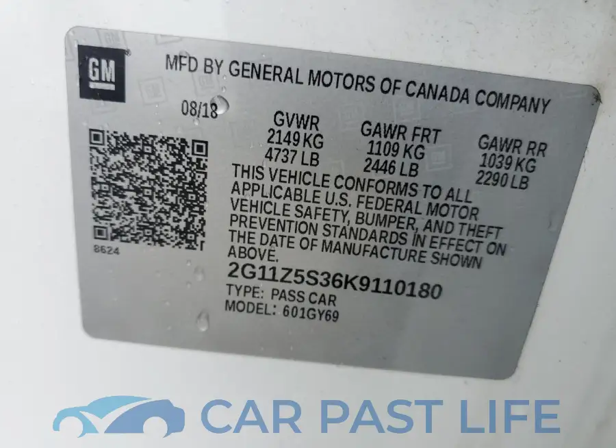 2G11Z5S36K9110180# 13