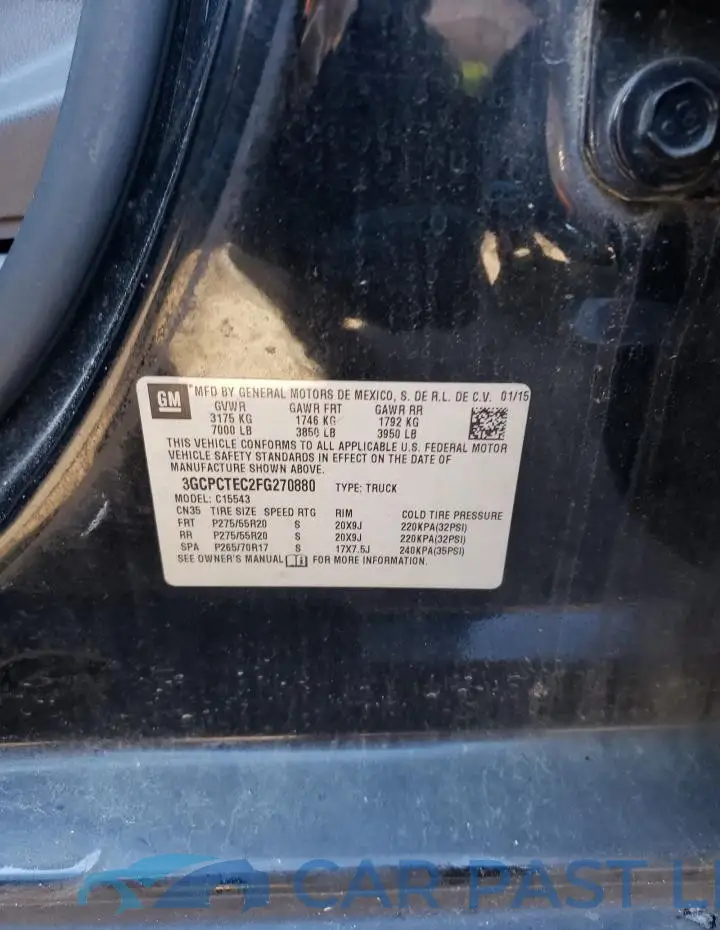 3GCPCTEC2FG270880# 12