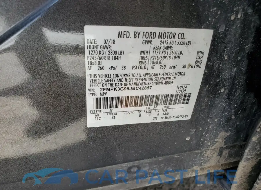 2FMPK3G95JBC42857# 13