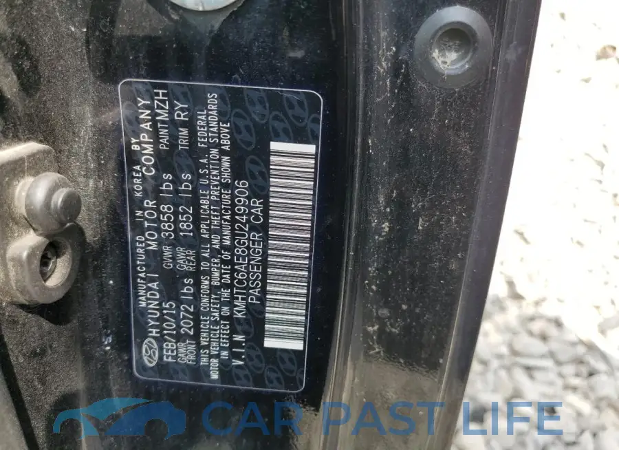 KMHTC6AE8GU249906# 12