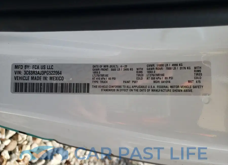 3C63R3AJ3PG522064# 13