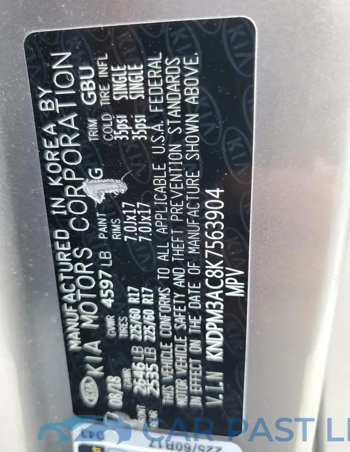 KNDPM3AC8K7563904# 12