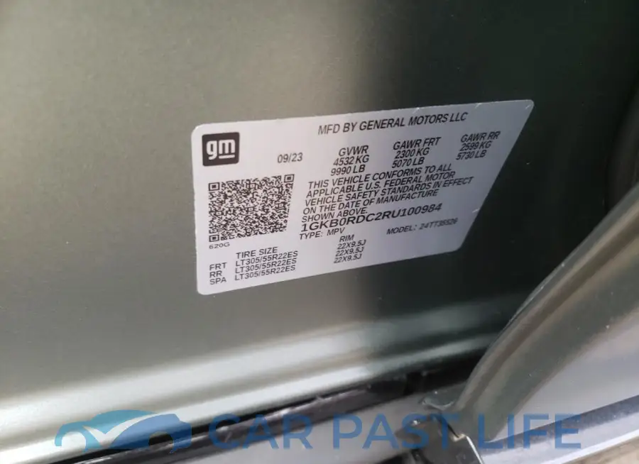 1GKB0RDC2RU100984# 13