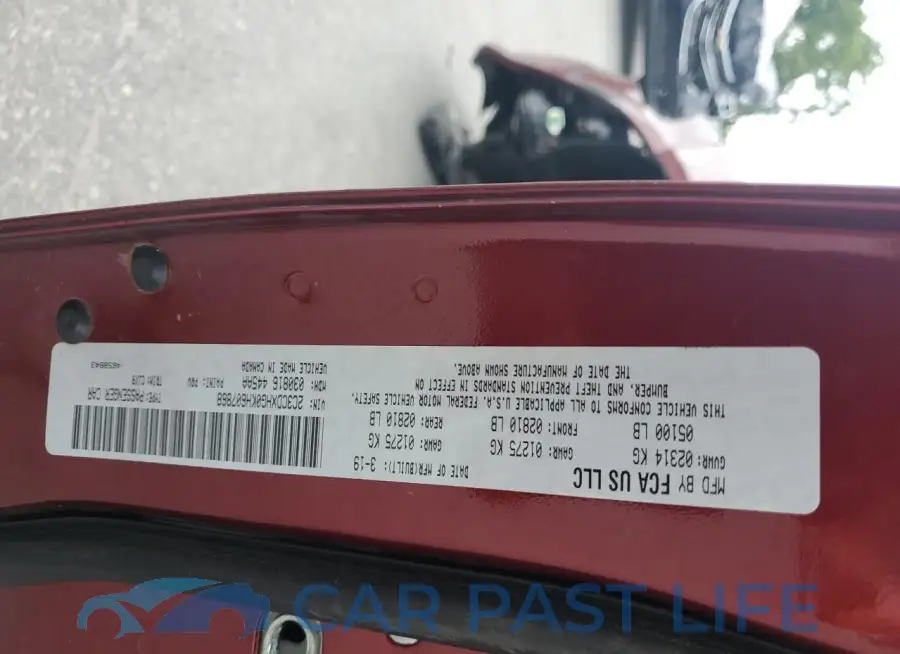 2C3CDXHG0KH607868# 12