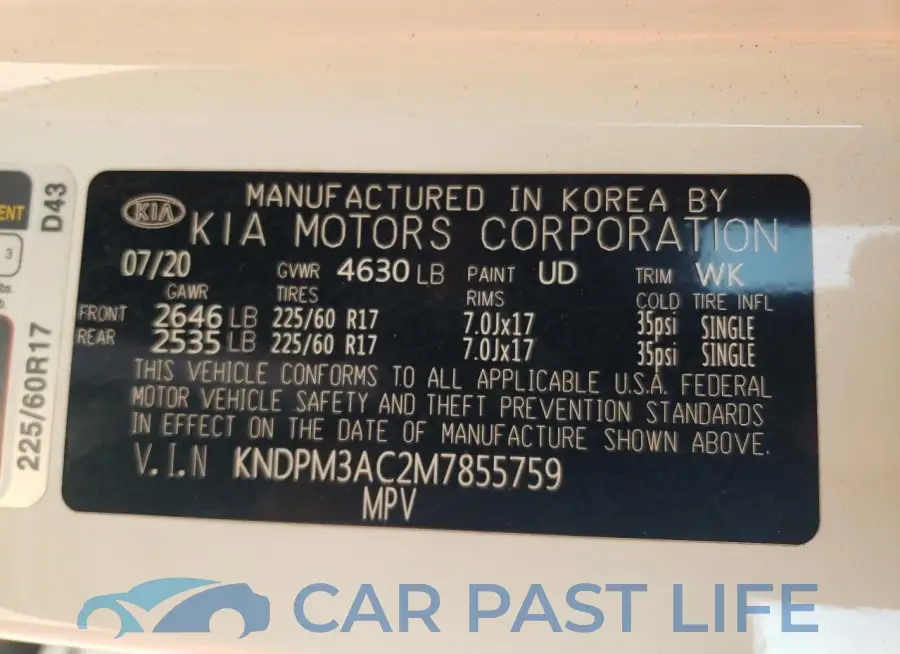 KNDPM3AC2M7855759# 14