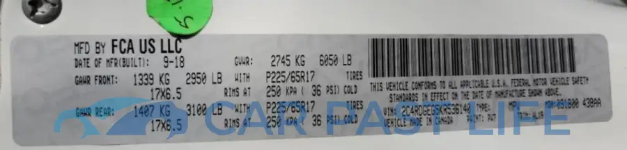 2C4RDGEG5KR536140# 13