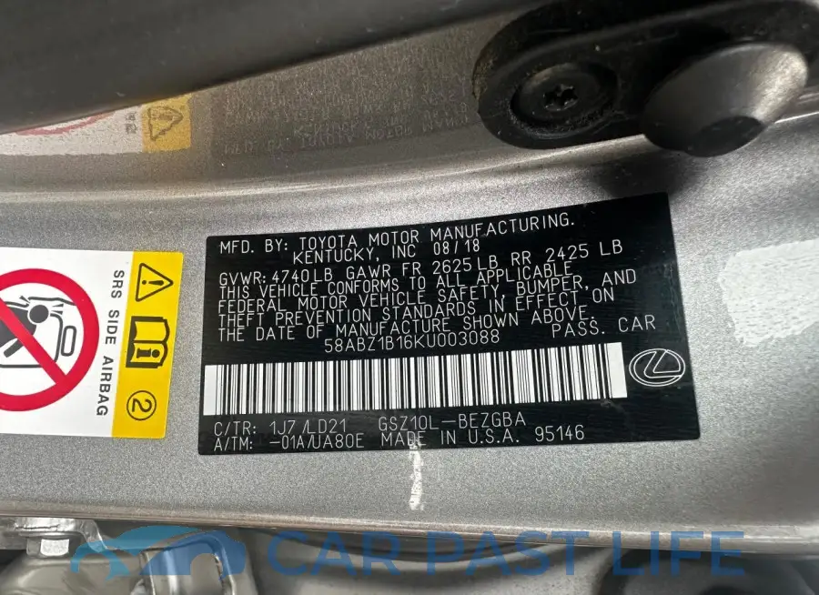 58ABZ1B16KU003088# 11