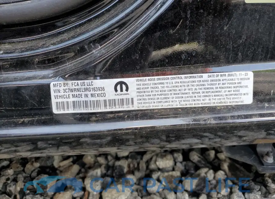 3C7WRNEL9RG163936# 12