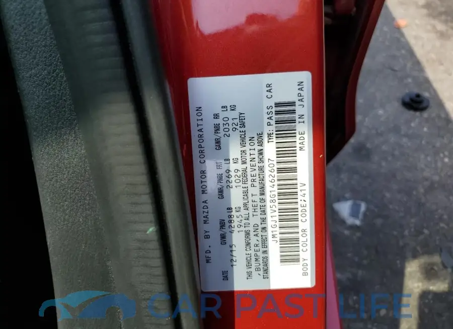 JM1GJ1V58G1462607# 12