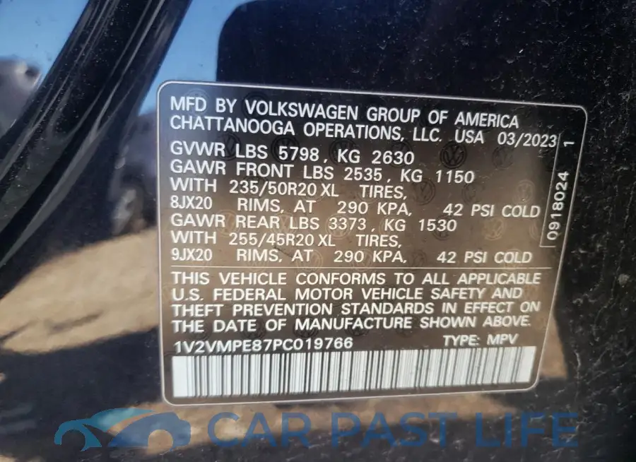 1V2VMPE87PC019766# 13