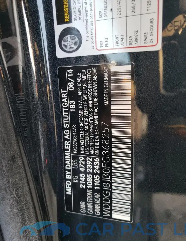 WDDGJ8JB0FG368257# 12