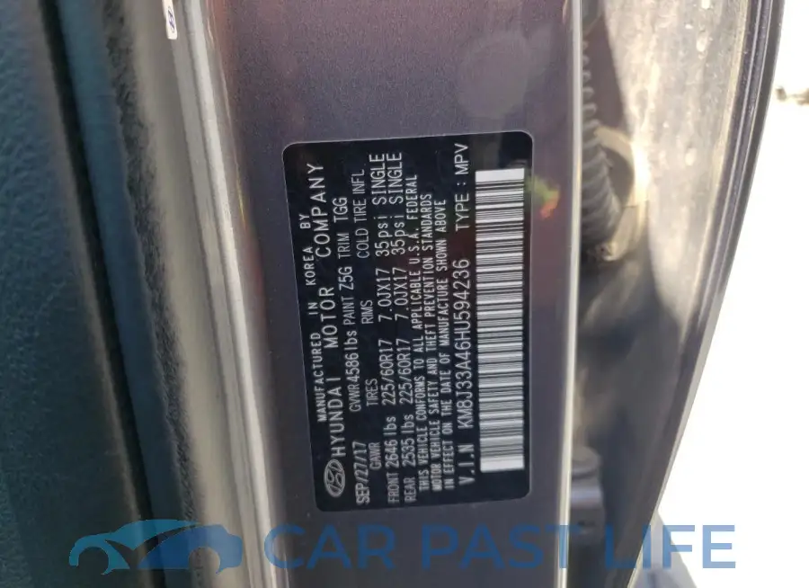 KM8J33A46HU594236# 13
