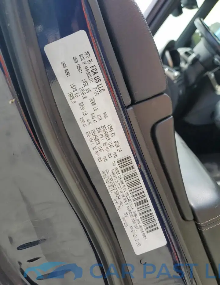 1C4RJEBG4GC500960# 13
