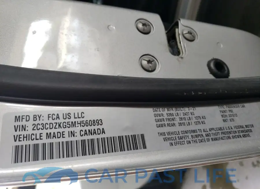 2C3CDZKG5MH560893# 12