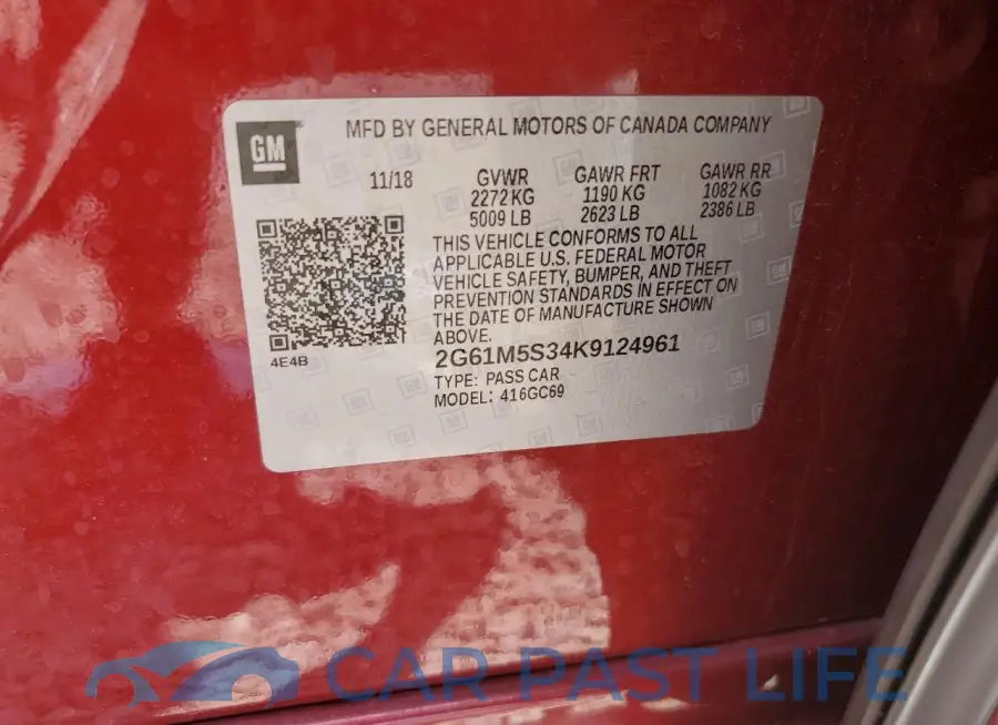 2G61M5S34K9124961# 12