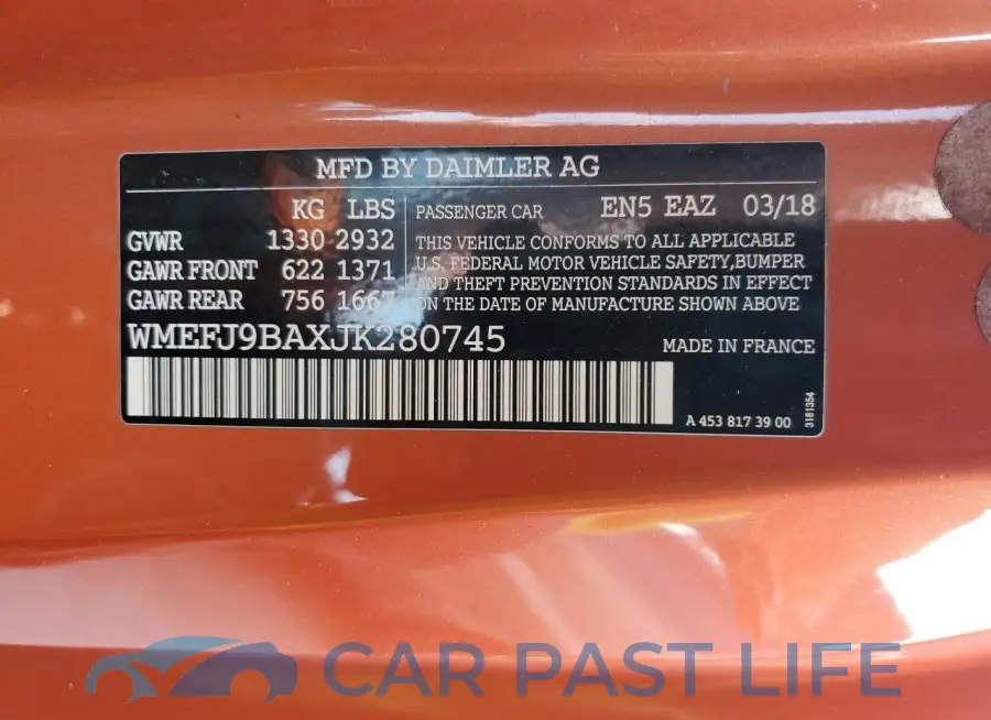 WMEFJ9BAXJK280745# 13